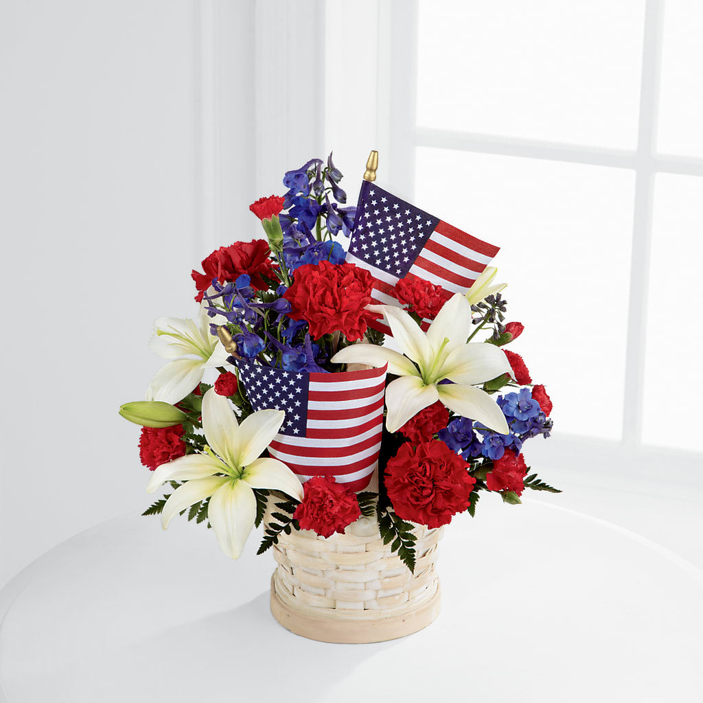 American Glory Bouquet – Flowers And Decor Same Day, Vero Beach FL