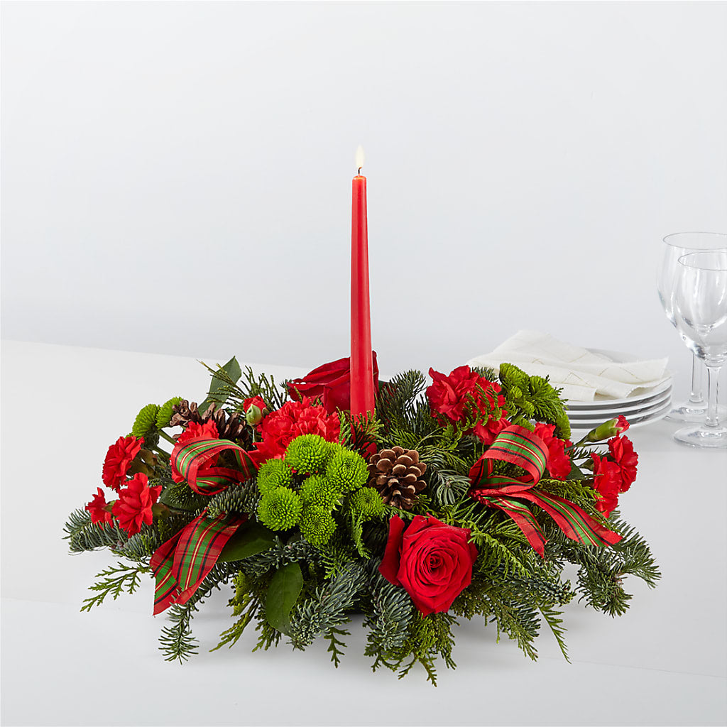 By the Candlelight Centerpiece – Flowers And Decor Same Day, Vero Beach FL