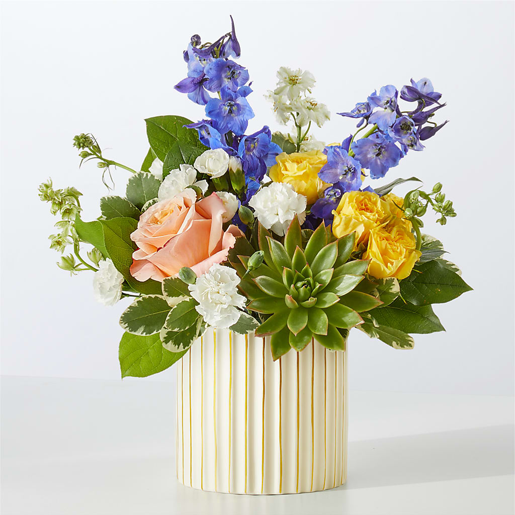 Cobalt Reverie Bouquet – Flowers And Decor Same Day, Vero Beach FL