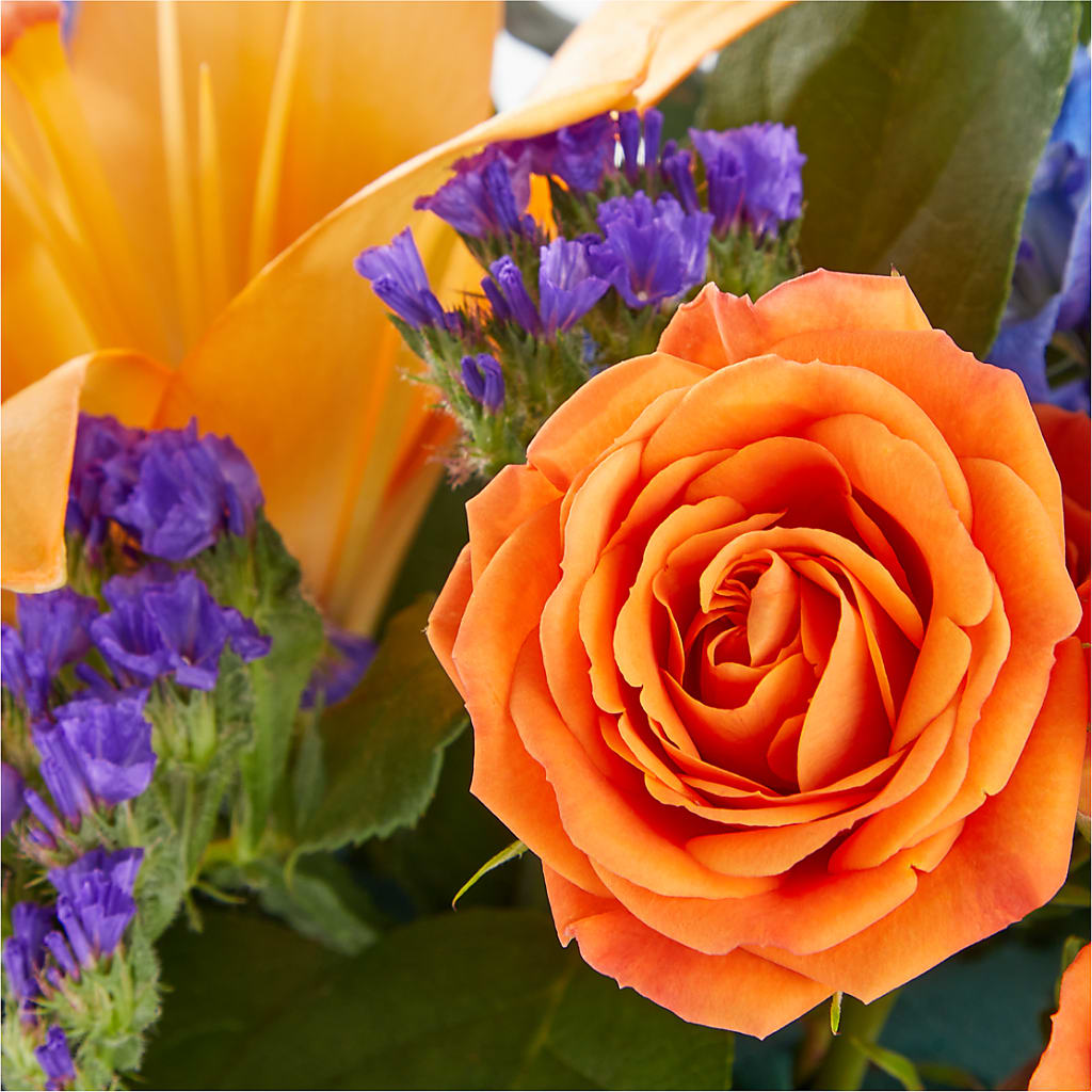 Radiant Citrus Box Bouquet – Flowers And Decor Same Day, Vero Beach FL