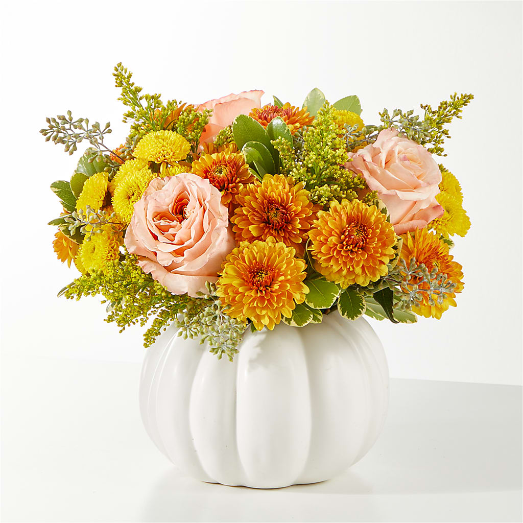 Peachy Pumpkin – Flowers And Decor Same Day, Vero Beach FL