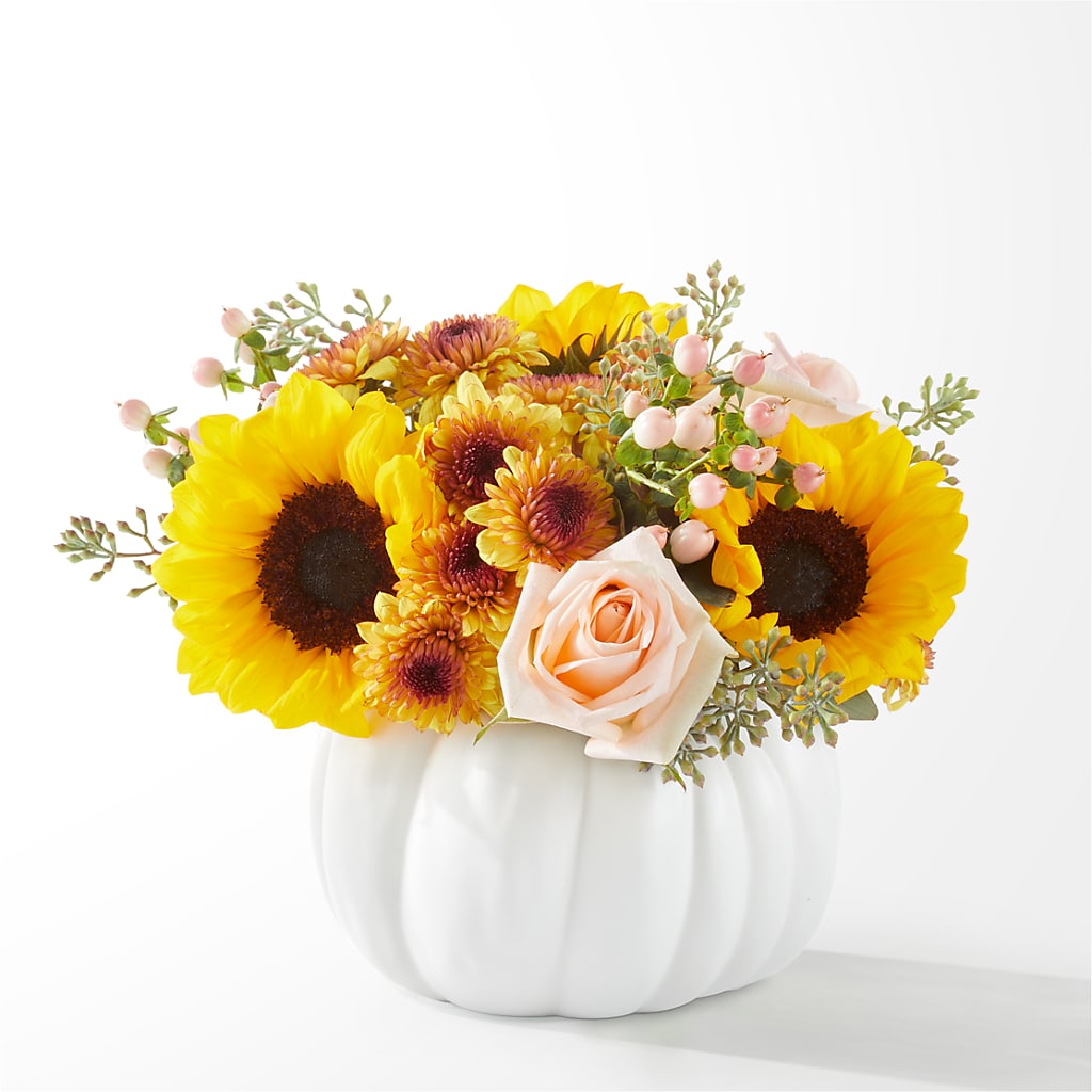 Pumpkin to Talk About Bouquet – Flowers And Decor Same Day, Vero Beach FL