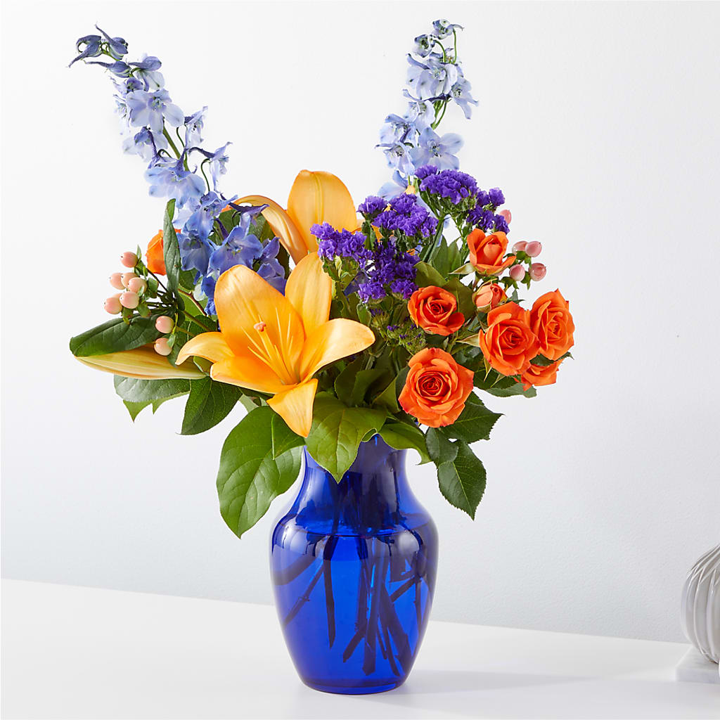 Radiant Citrus Bouquet – Flowers And Decor Same Day, Vero Beach FL