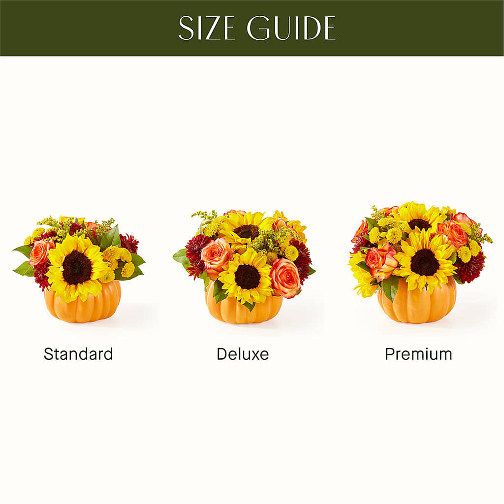 Golden Gourd Pumpkin Bouquet – Flowers And Decor Same Day, Vero Beach FL