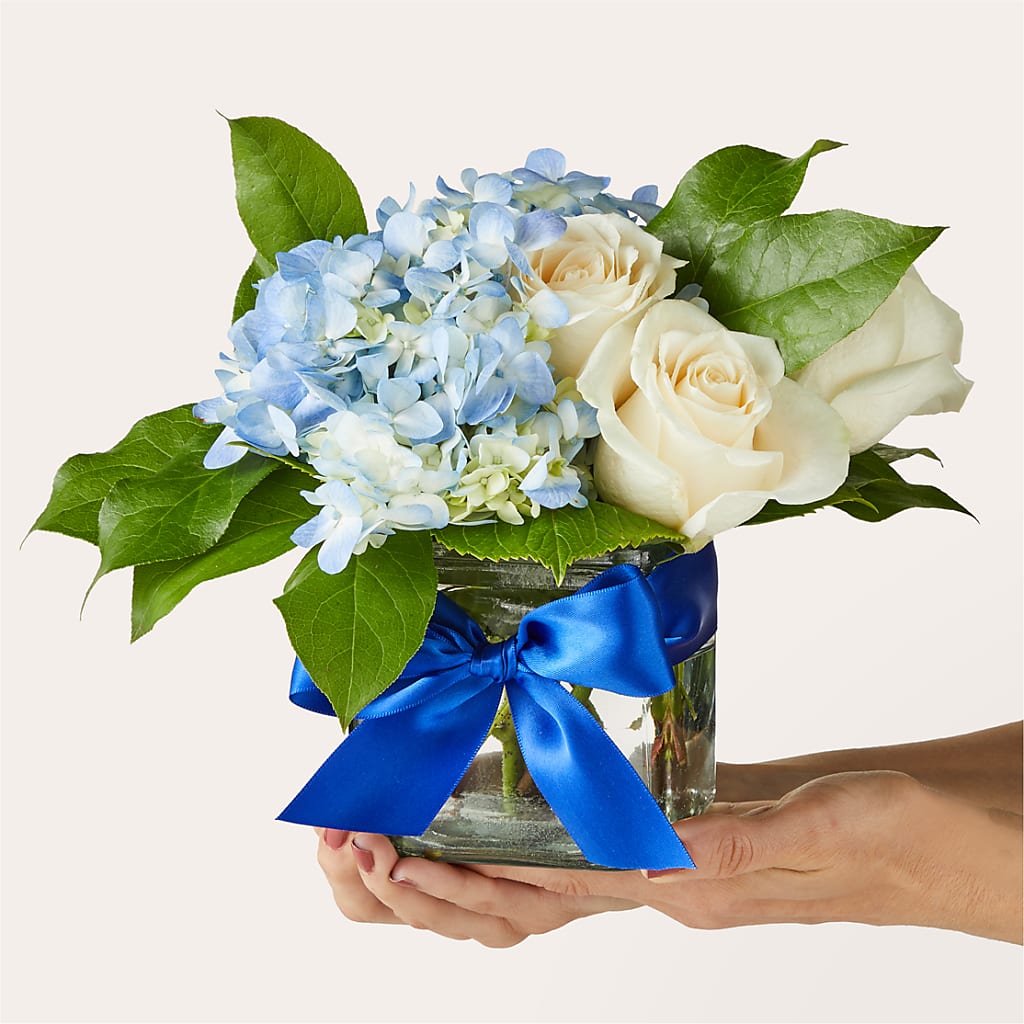Sky Blue Delight Bouquet – Flowers And Decor Same Day, Vero Beach FL