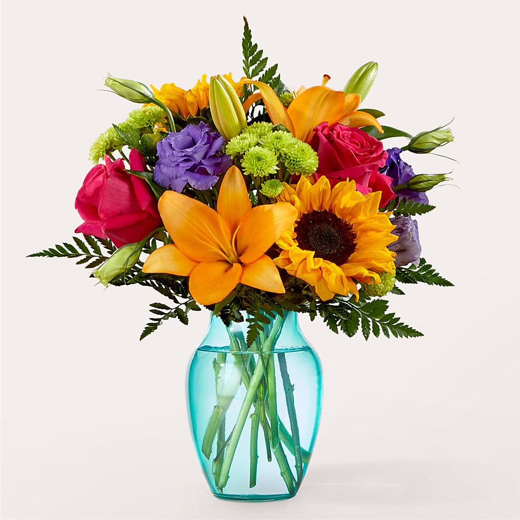 Double Rainbow Bouquet – Flowers And Decor Same Day, Vero Beach FL
