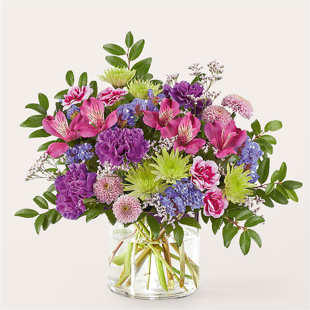 Glass Half Full Bouquet – Flowers And Decor Same Day, Vero Beach FL