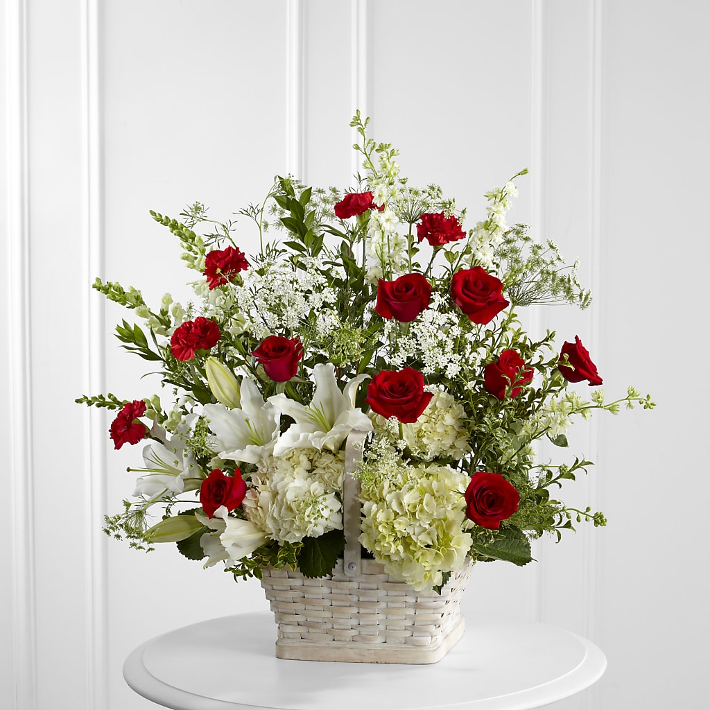In Loving Memory Arrangement – Flowers And Decor Same Day, Vero Beach FL