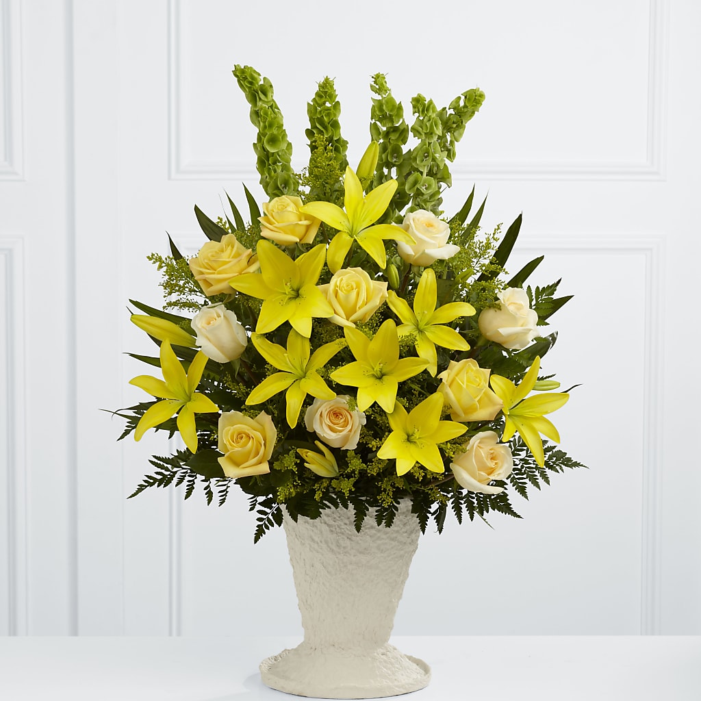 Golden Memories Arrangement – Flowers And Decor Same Day, Vero Beach FL