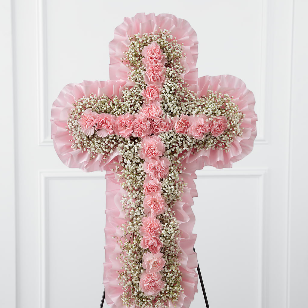 Angel's Cross Easel – Flowers And Decor Same Day, Vero Beach FL