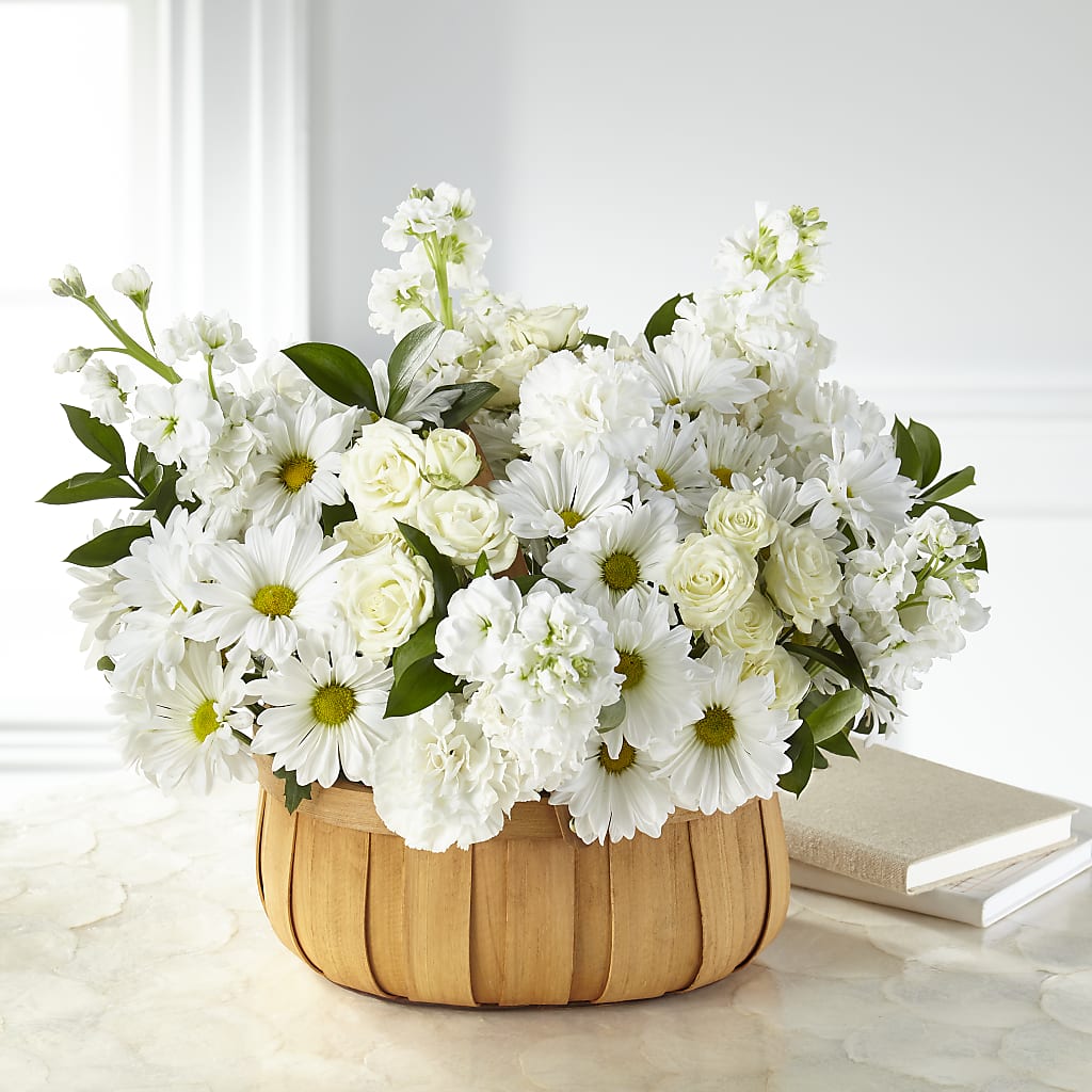 Graceful Garden Basket – Flowers And Decor Same Day, Vero Beach FL