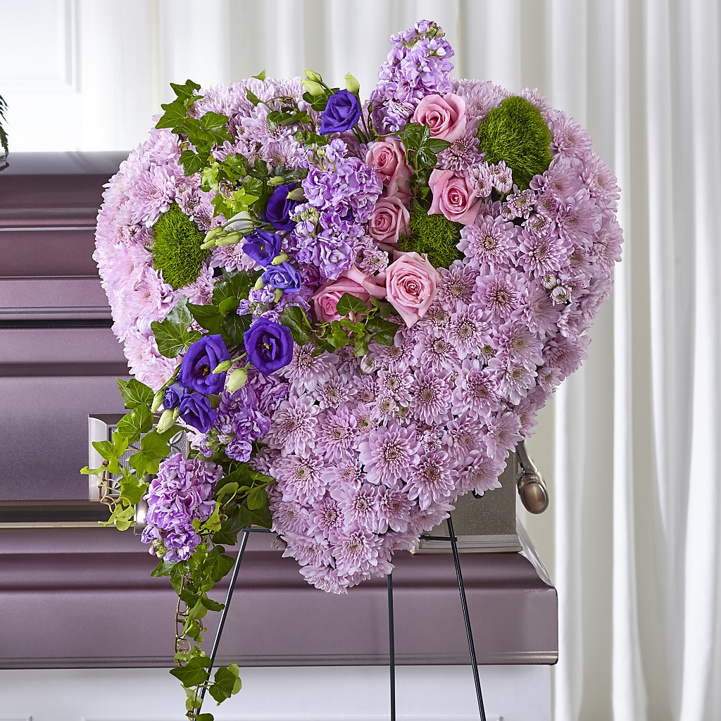 Treasured Love Standing Heart – Flowers And Decor Same Day, Vero Beach FL