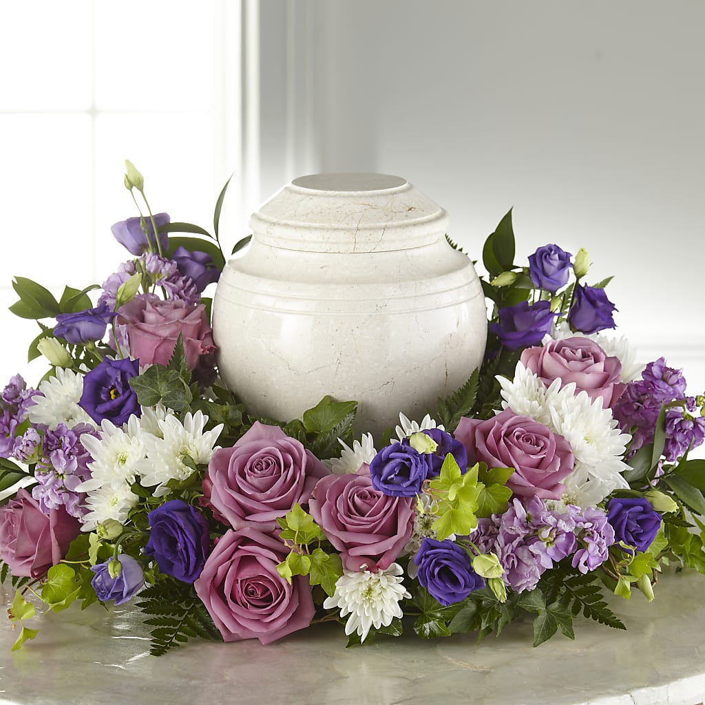 Blooming Sympathy Cremation Adornment – Flowers And Decor Same Day, Vero Beach FL
