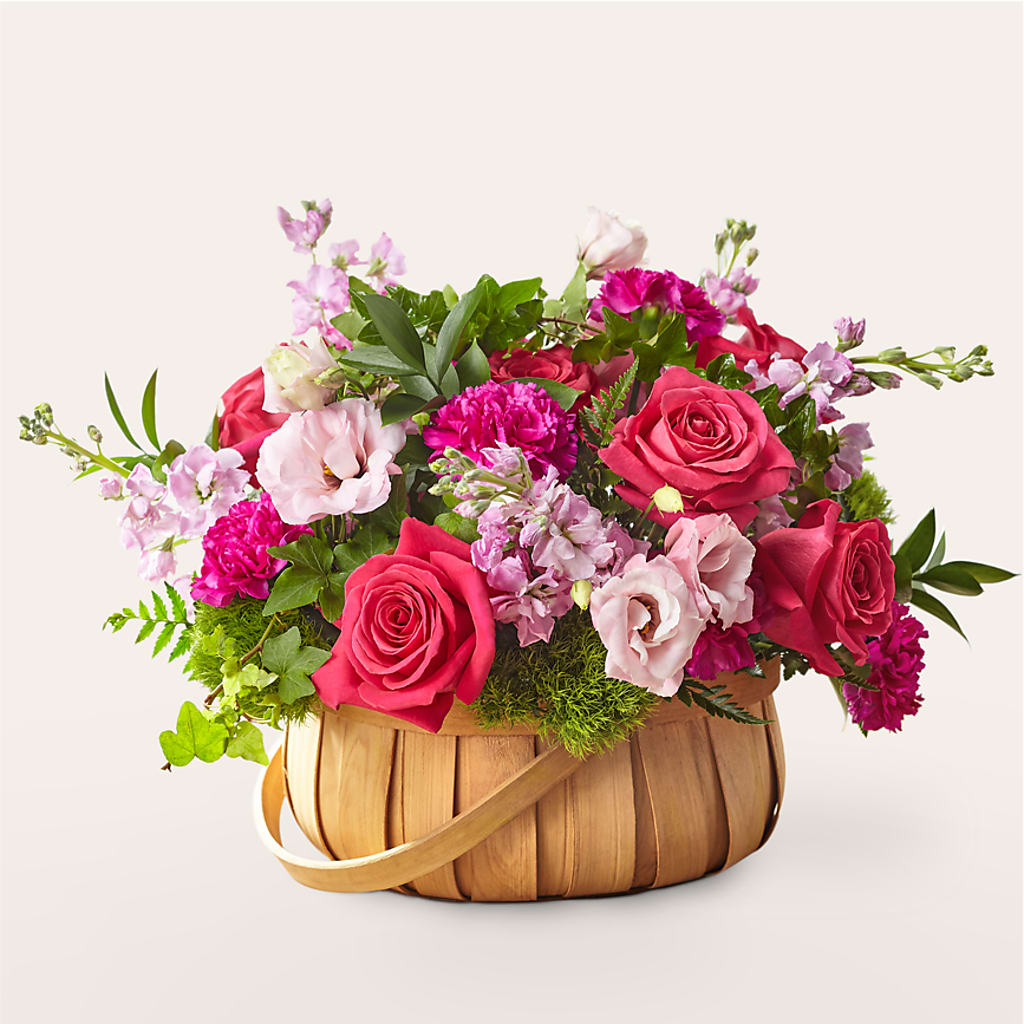 Radiance in Bloom Basket – Flowers And Decor Same Day, Vero Beach FL