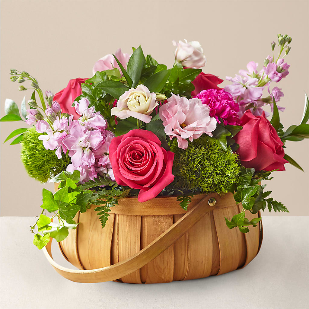 Radiance in Bloom Basket – Flowers And Decor Same Day, Vero Beach FL