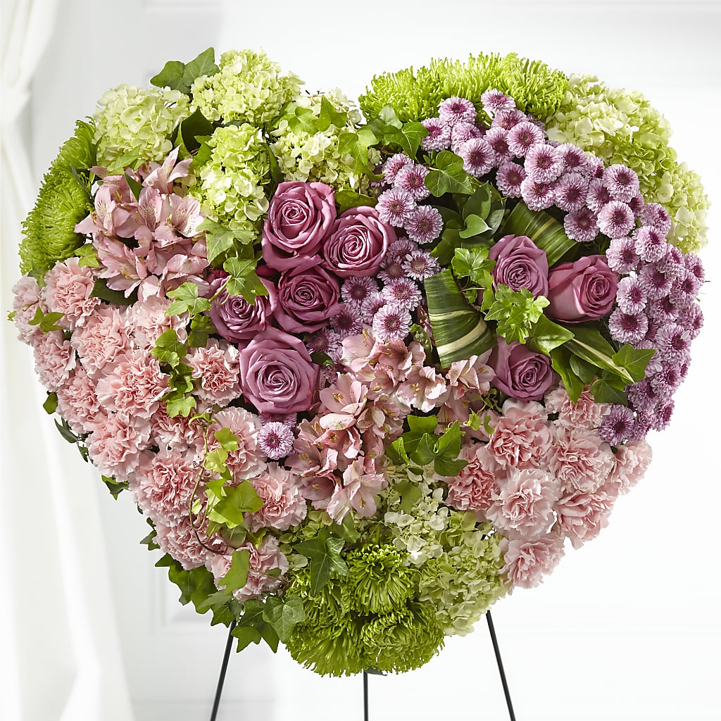 Heartwarming Standing Heart – Flowers And Decor Same Day, Vero Beach FL