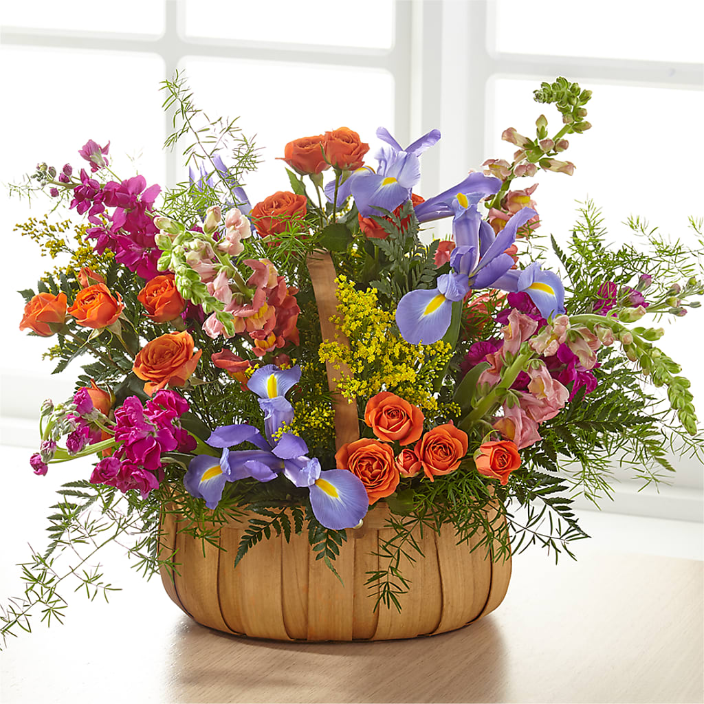 Garden of Life Basket – Flowers And Decor Same Day, Vero Beach FL