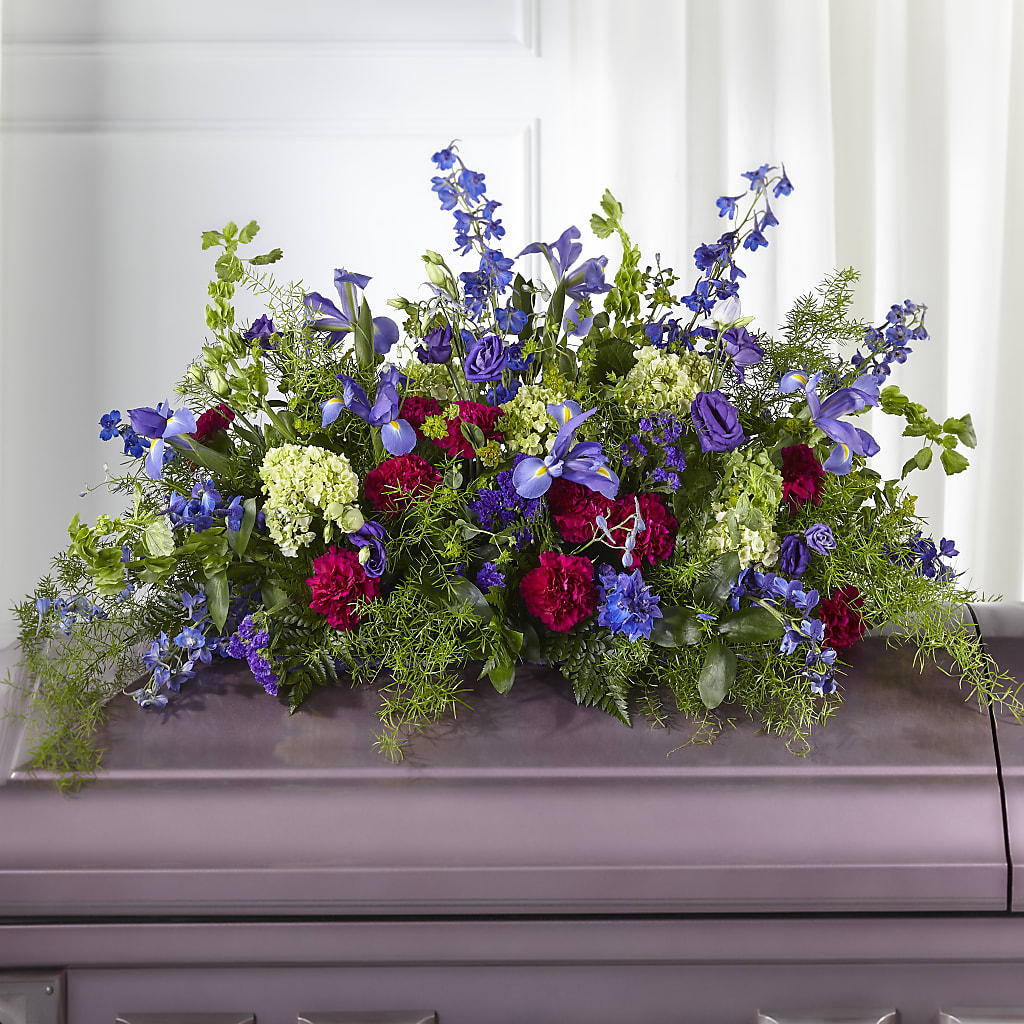 Always Treasured Casket Spray – Flowers And Decor Same Day, Vero Beach FL
