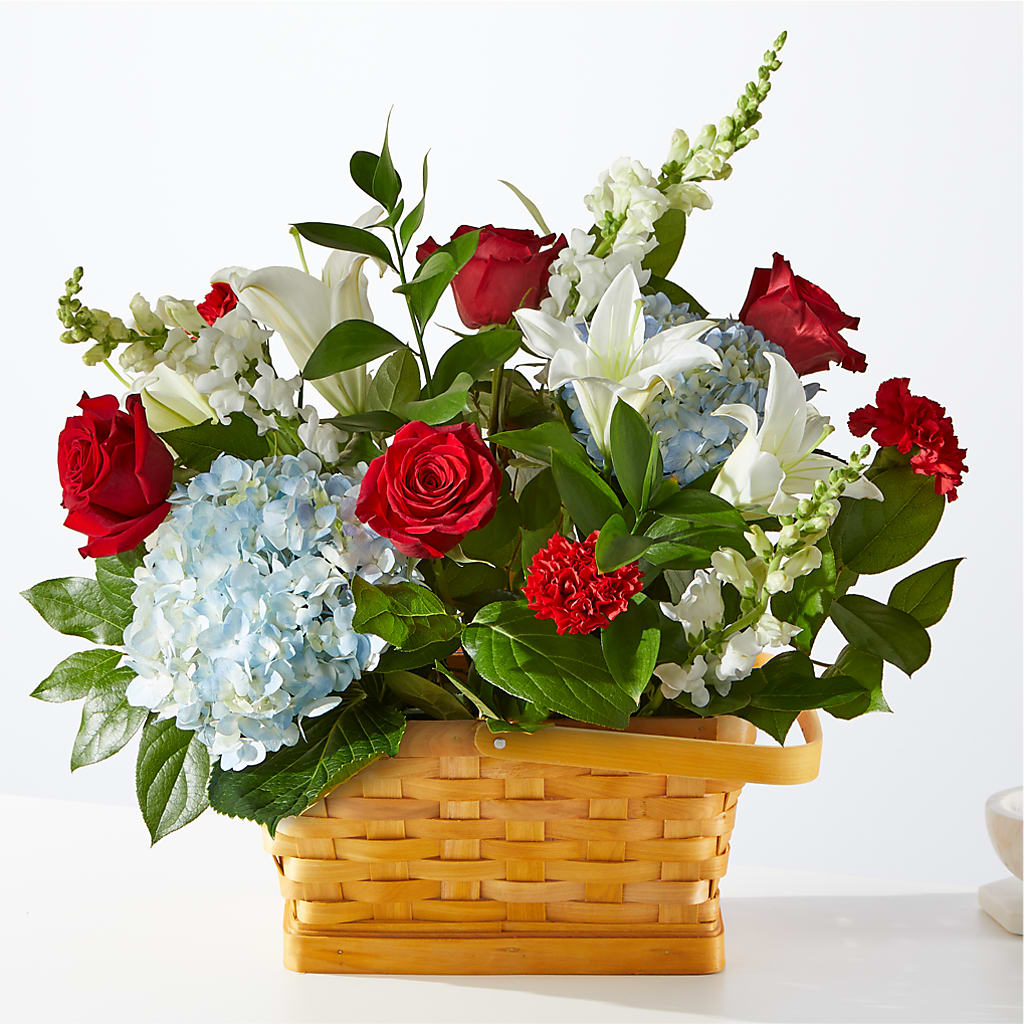 Greater Glory Basket – Flowers And Decor Same Day, Vero Beach FL