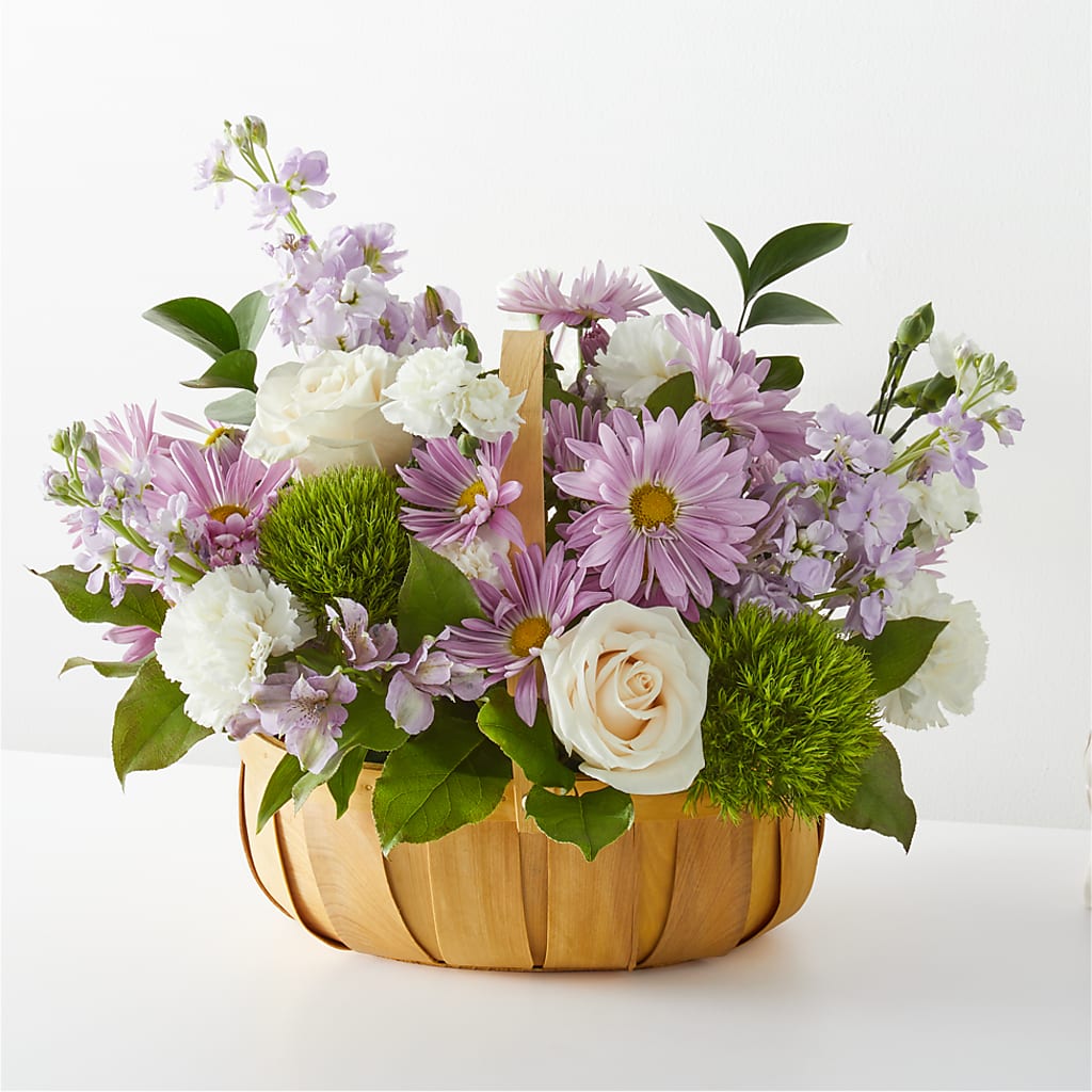 Peace & Love Basket – Flowers And Decor Same Day, Vero Beach FL
