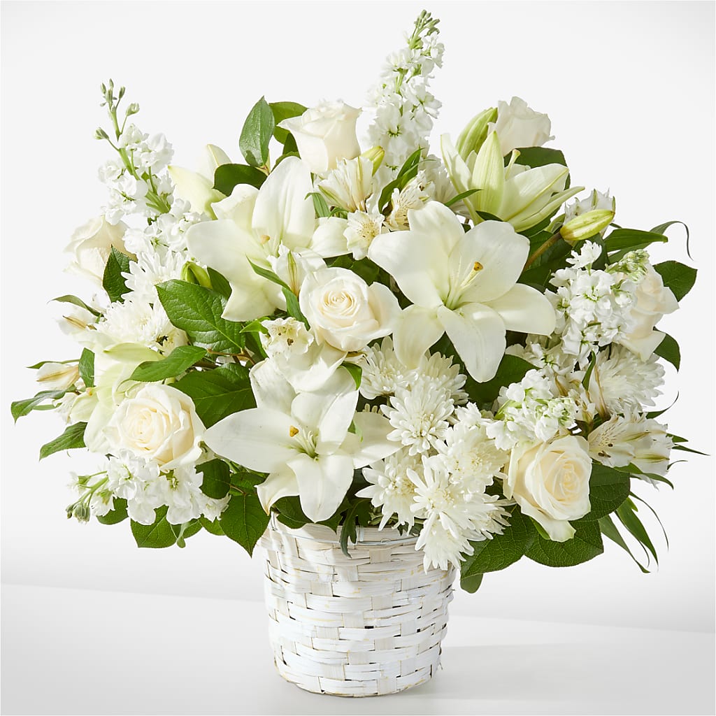 Peaceful Reflections Arrangement – Flowers And Decor Same Day, Vero Beach FL