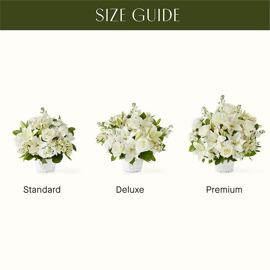 Peaceful Reflections Arrangement – Flowers And Decor Same Day, Vero Beach FL