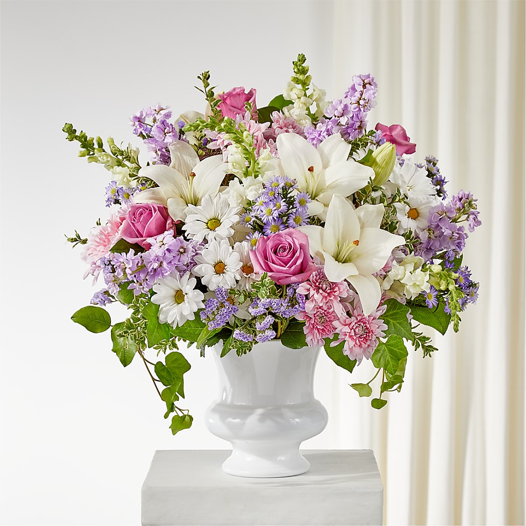 Remarkable Life Urn Arrangement – Flowers And Decor Same Day, Vero Beach FL