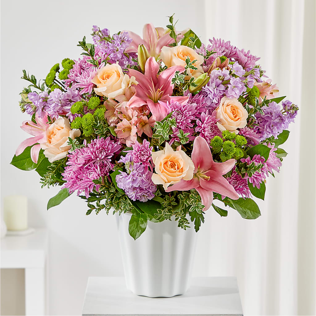 Supportive Embrace Tabletop Basket – Flowers And Decor Same Day, Vero Beach FL