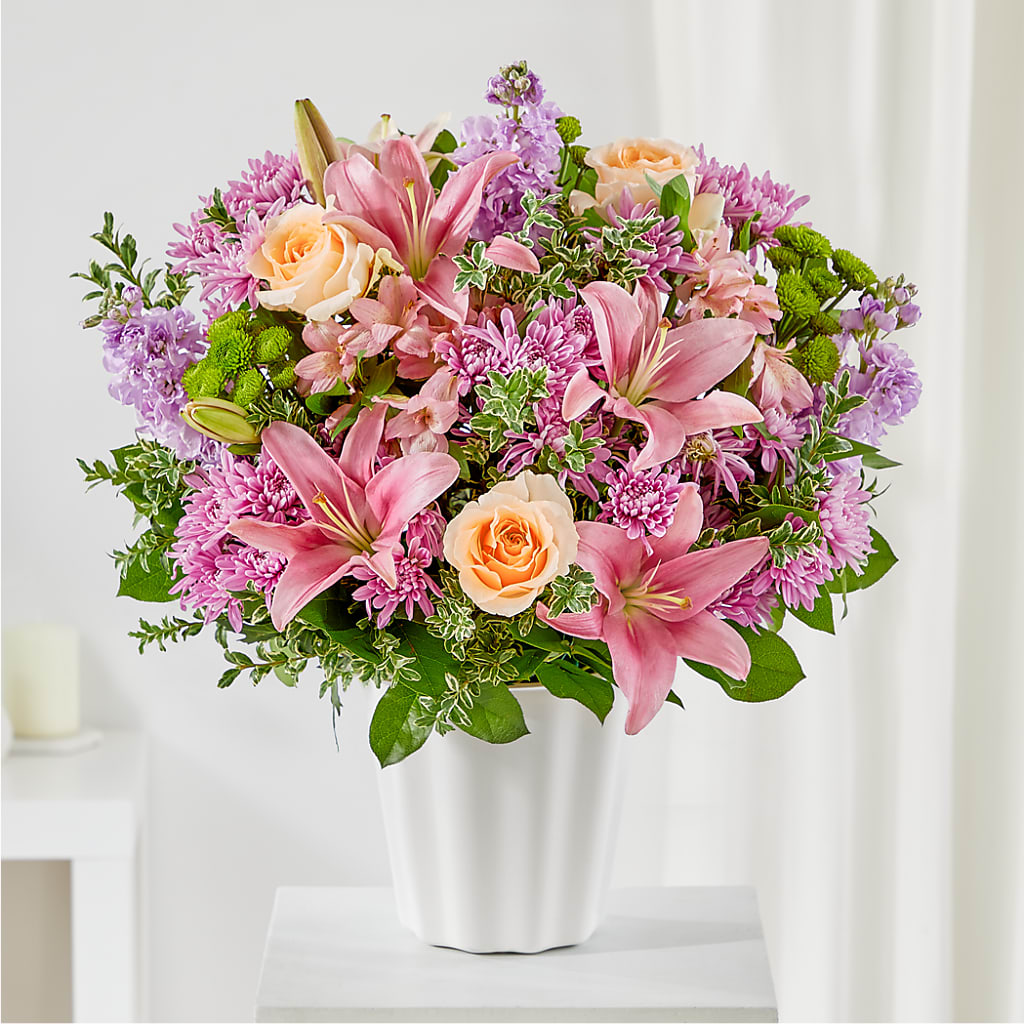 Supportive Embrace Tabletop Basket – Flowers And Decor Same Day, Vero Beach FL