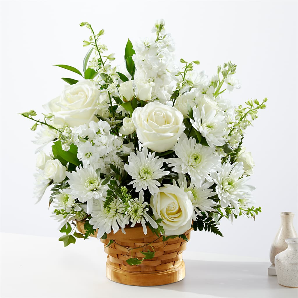 Heartfelt Condolences Arrangement – Flowers And Decor Same Day, Vero Beach FL