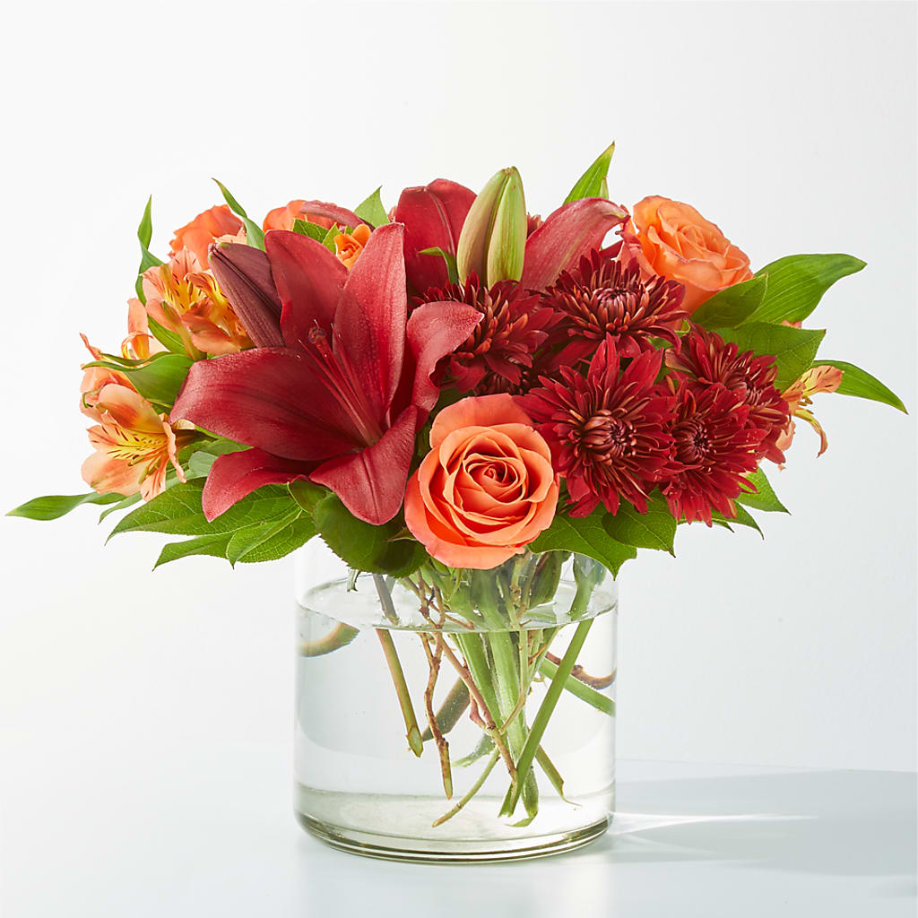 Crimson Leaves Bouquet – Flowers And Decor Same Day, Vero Beach FL
