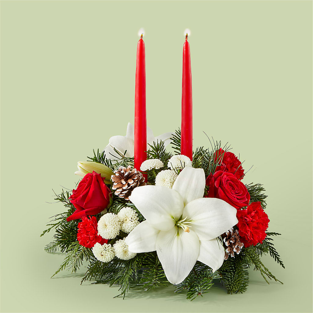 Seasonal Festivities Centerpiece – Flowers And Decor Same Day, Vero Beach FL