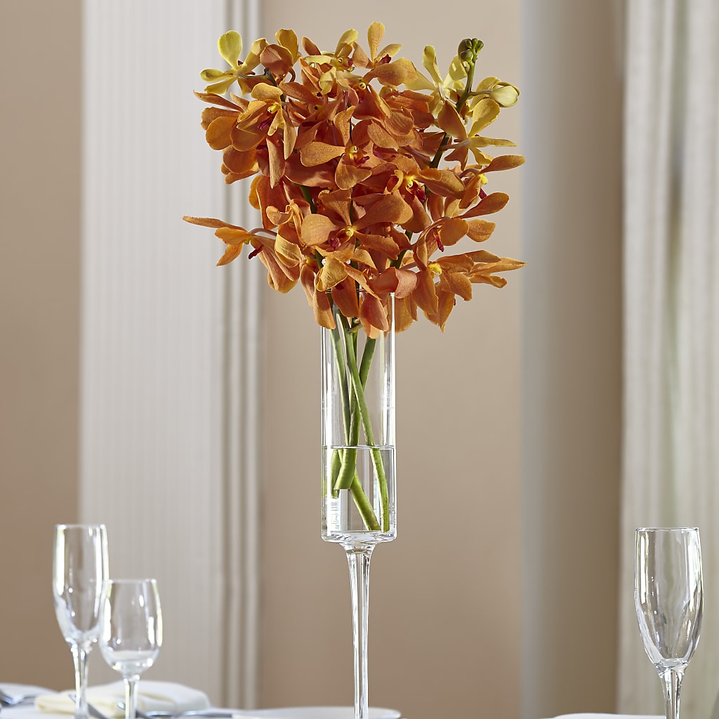 Orange Mokara Bouquet – Flowers And Decor Same Day, Vero Beach FL