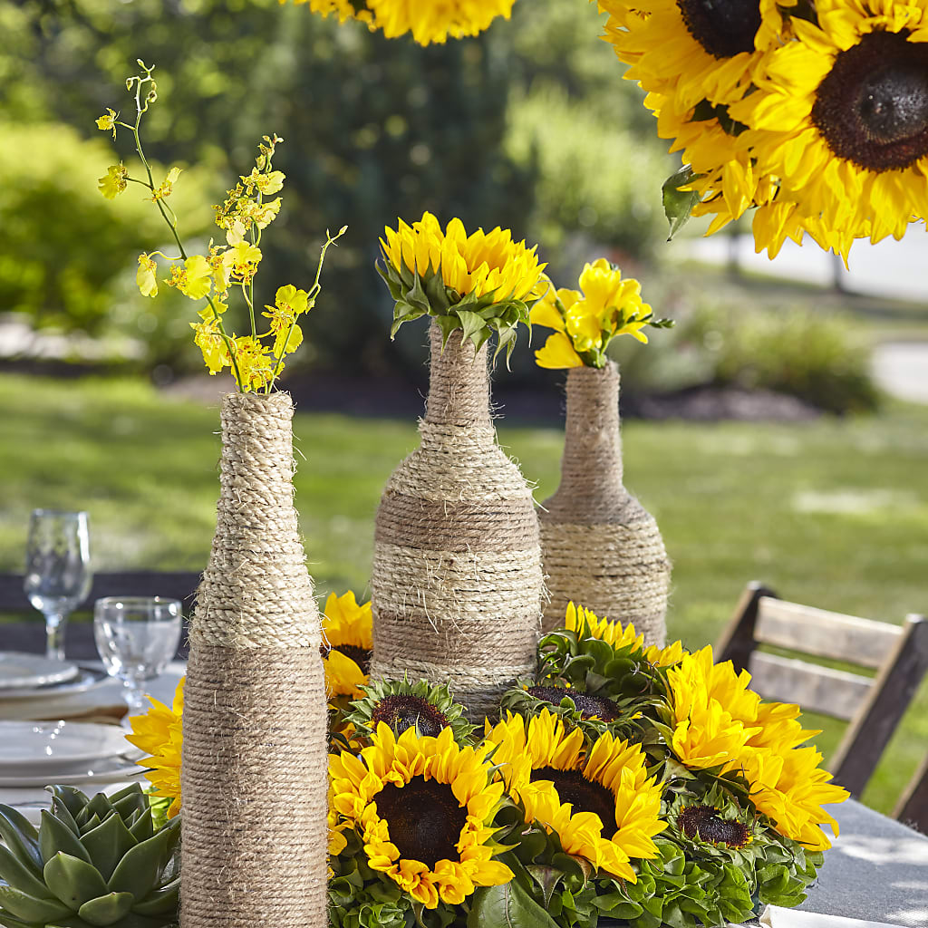Sublime Garden Centerpiece – Flowers And Decor Same Day, Vero Beach FL