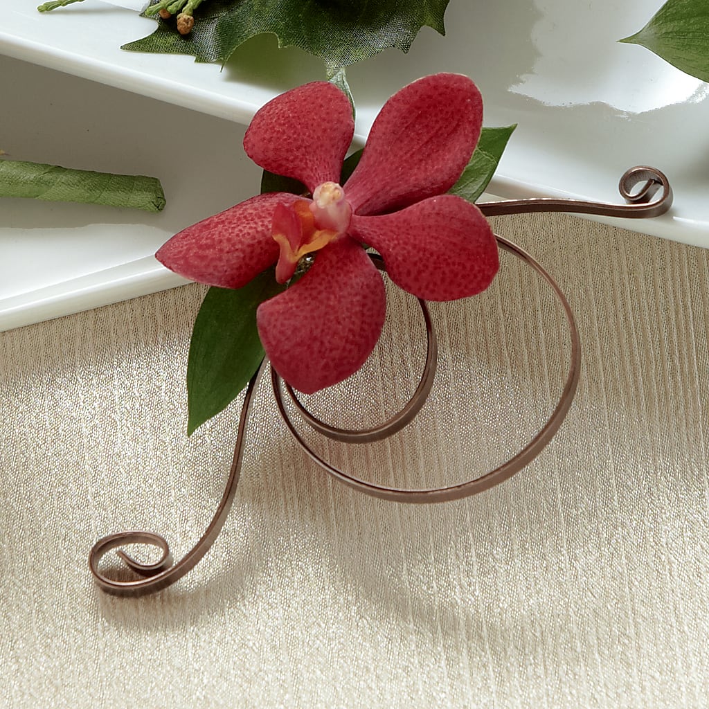 Red Mokara Boutonniere – Flowers And Decor Same Day, Vero Beach FL