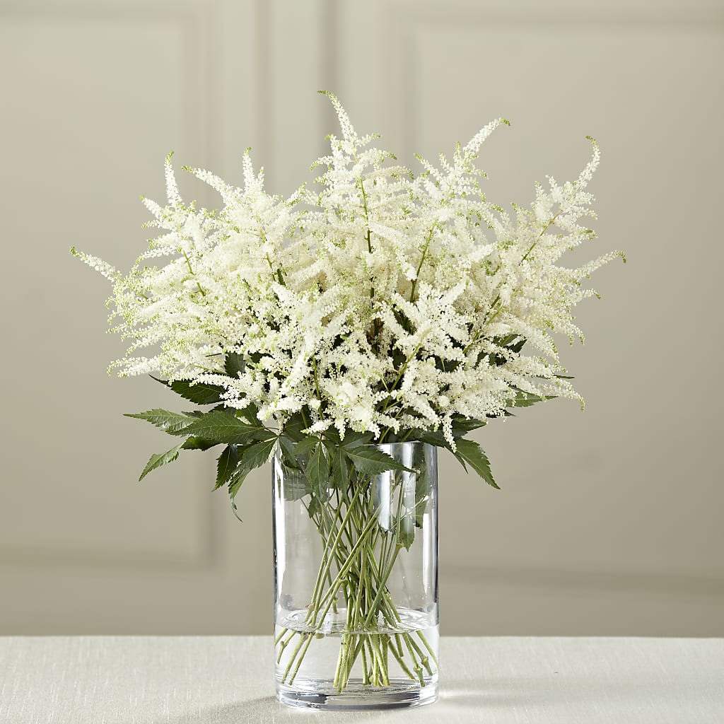 White Astilbe Bouquet – Flowers And Decor Same Day, Vero Beach FL