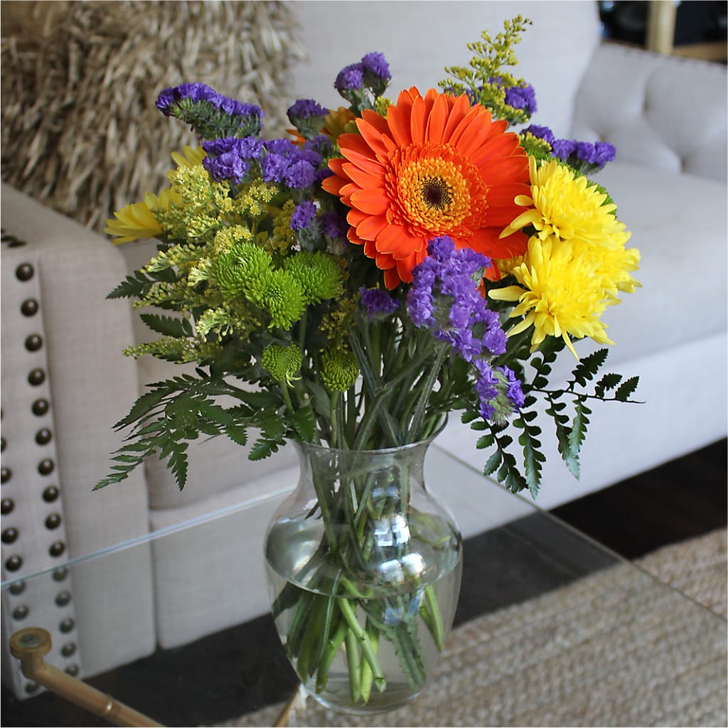 Marmalade Skies Bouquet –  Flowers And Decor Same Day, Vero Beach FL