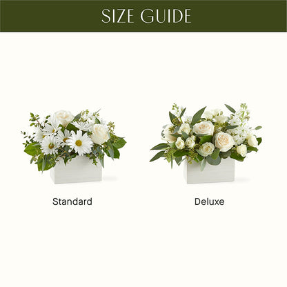 Fresh Linen Box Bouquet –  Flowers And Decor Same Day, Vero Beach FL