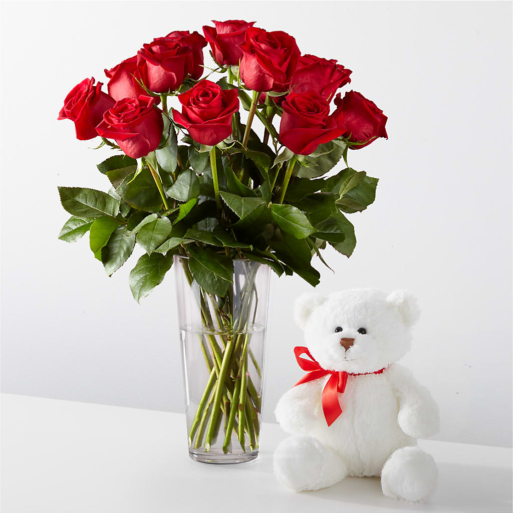 Romantic Long Stem Red Rose Bouquet Bundles –  Flowers And Decor Same Day, Vero Beach FL