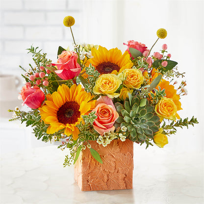 Sunflower Season Bouquet –  Flowers And Decor Same Day, Vero Beach FL