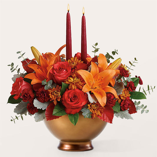 Fruits of Fall Centerpiece –  Flowers And Decor Same Day, Vero Beach FL