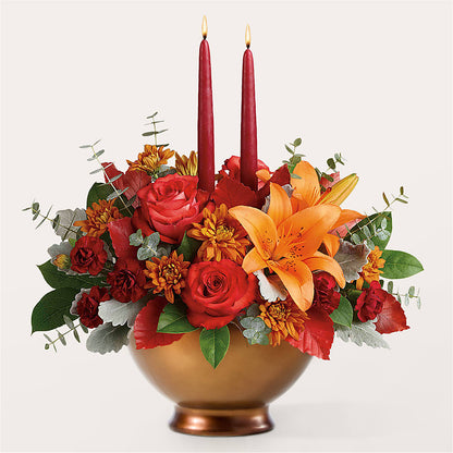 Fruits of Fall Centerpiece –  Flowers And Decor Same Day, Vero Beach FL