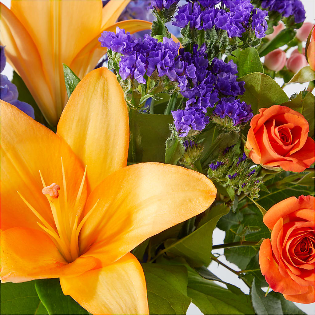 Radiant Citrus Bouquet –  Flowers And Decor Same Day, Vero Beach FL