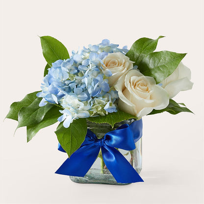 Sky Blue Delight Bouquet –  Flowers And Decor Same Day, Vero Beach FL