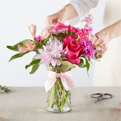 Pink Ribbon - A Florist Original –  Flowers And Decor Same Day, Vero Beach FL