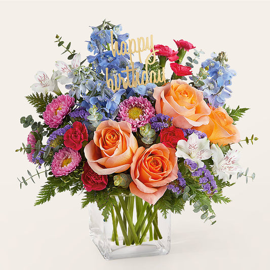 Birthday Bash Bouquet –  Flowers And Decor Same Day, Vero Beach FL