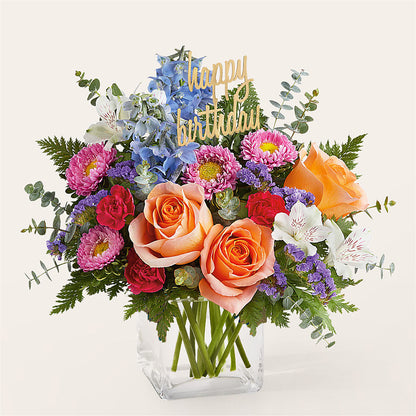 Birthday Bash Bouquet –  Flowers And Decor Same Day, Vero Beach FL
