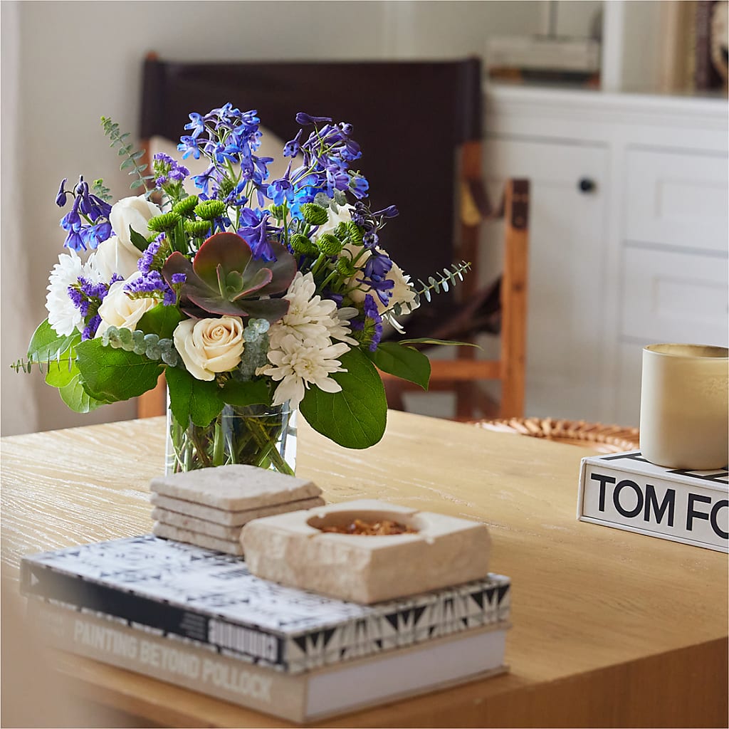 Cerulean Waves Bouquet –  Flowers And Decor Same Day, Vero Beach FL