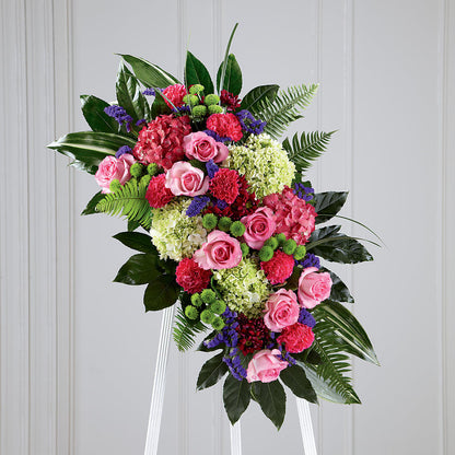 Refreshing Mix Standing Spray –  Flowers And Decor Same Day, Vero Beach FL