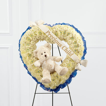 Precious Child Standing Heart –  Flowers And Decor Same Day, Vero Beach FL